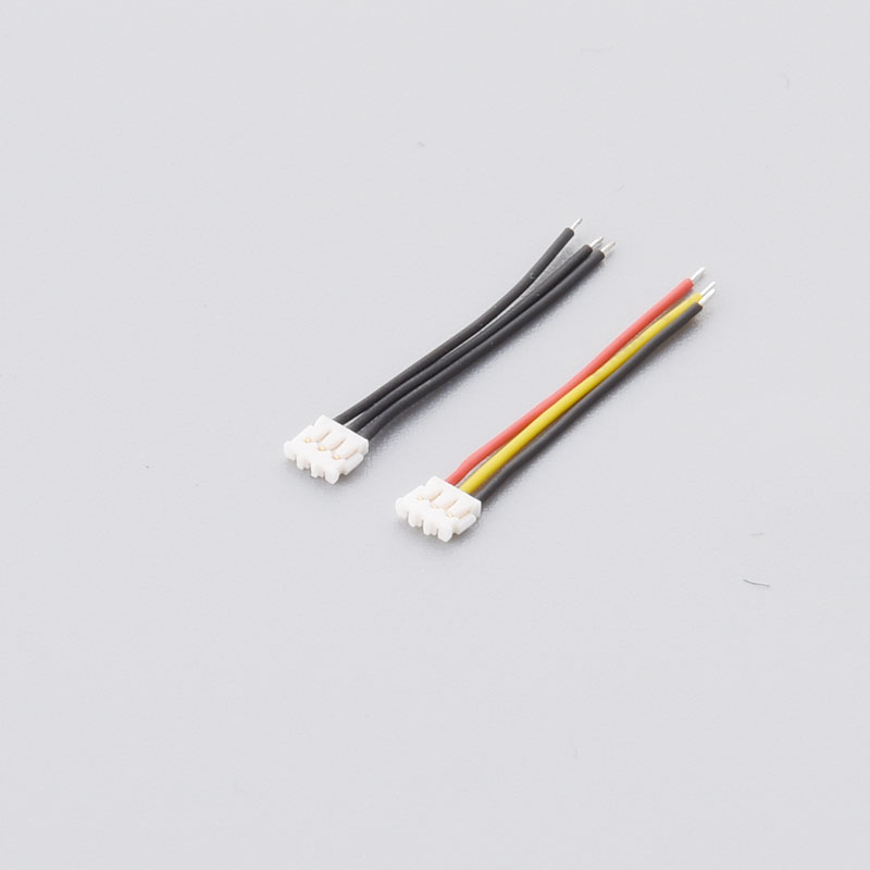 โรงงานขายส่ง ACHR-03V-S เทอร์มินัลสายรัดสายเชื่อมต่อสายไฟ JST-1.2 พิทช์ 2-10 พินการปรับแต่งบรรทัดเดียว
