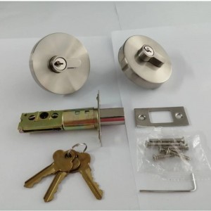 3501-D คุณภาพสูงการรักษาความปลอดภัยประตูเข้าล็อคเข้าประตูล็อค double cylinder deadbolt ล็อค