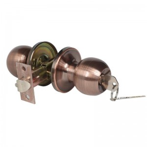 2501 ลูกบิดประตูทางเข้าพร้อมล็อคและกุญแจล็อคประตูด้านในและภายนอก