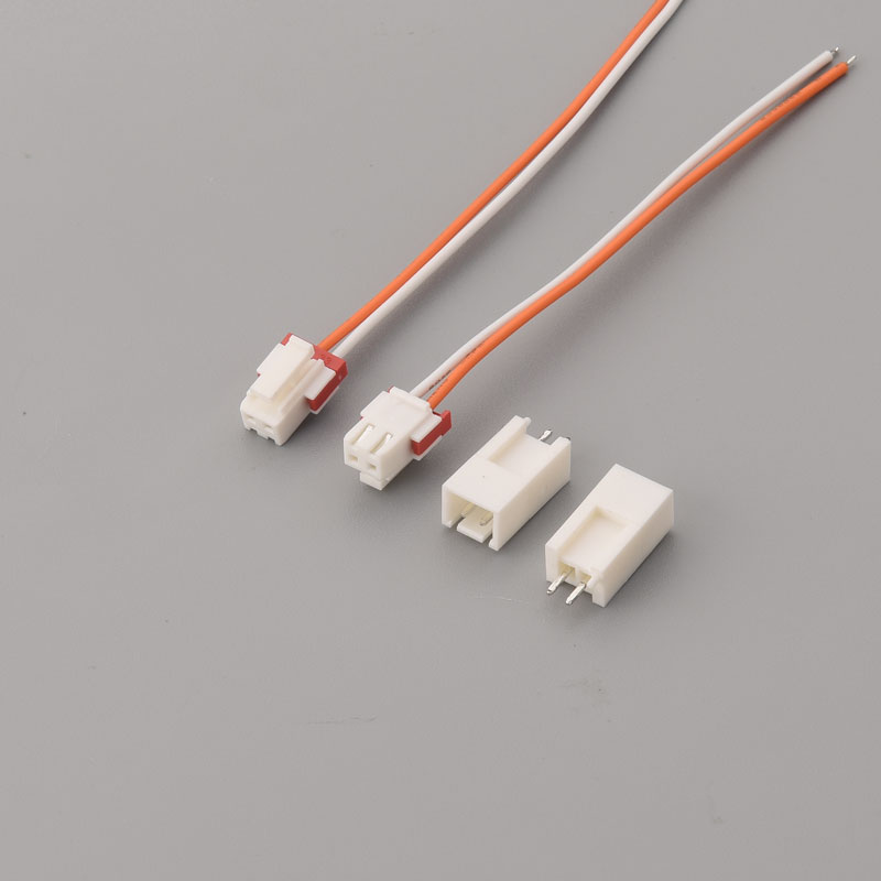 Yeonho SMH250-02 2.54 มม. พิทช์ชายและหญิงก้น LED แถบไฟเชื่อมต่อสายไฟเชื่อมต่อสายไฟด้วยล็อคสำหรับโคมไฟ