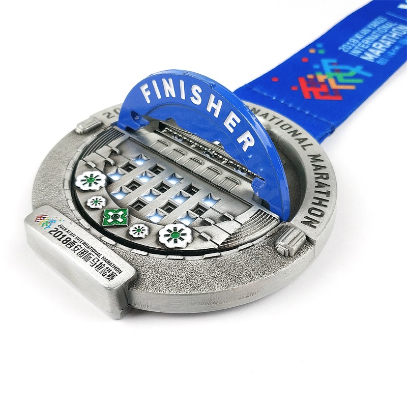 Medal Medal Finishers 2018 Design Cool Design Removable World Marathon Awards Medal