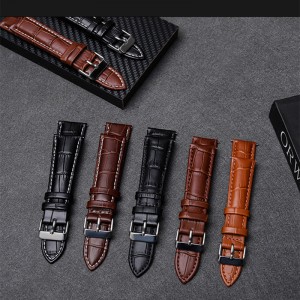 สายหนัง, สายรัดระบายอากาศ, ทันสมัยและทนทานสำหรับแอปเปิ้ล, ซัมซุง, นาฬิกา Huawei และ Xiaomi, 12 มม., 14 มม., 16 มม., 18 มม., 20 มม., 20 มม.