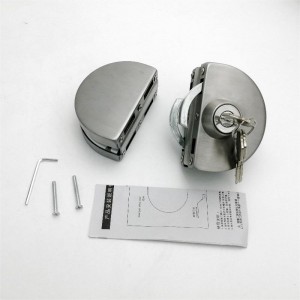 GDL001 201 สแตนเลสเชิงพาณิชย์เชิงพาณิชย์โลหะโครเมี่ยมประตูโครเมี่ยมล็อคการป้องกันความปลอดภัยของการโจรกรรม, ล็อคประตูเลื่อนแบบ...