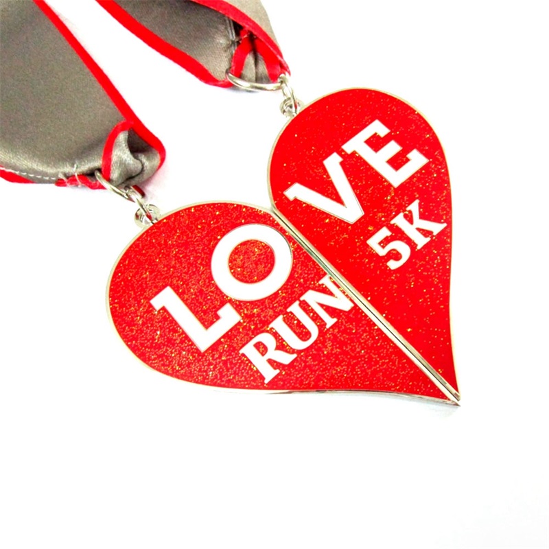 เหรียญสำหรับวันหยุดของ Metal Gifts สำหรับวัน Valentine \\ S Day Trail