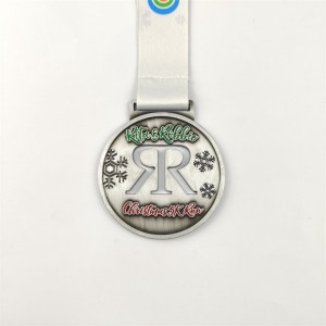 เหรียญเงินทองและทองสัมฤทธิ์เหรียญที่กำหนดเองของขวัญสำหรับคริสต์มาส