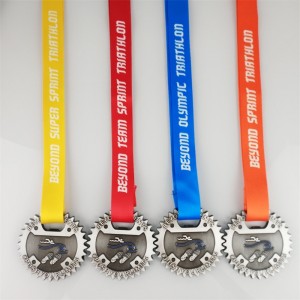 Event Medal Sport Award Marathon Running Metal Metal Medals