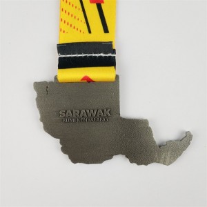 ผู้ผลิตเหรียญ Gag Gag Awards Awards Metal 3D Gold Medal Medal Map of City Medal Medal