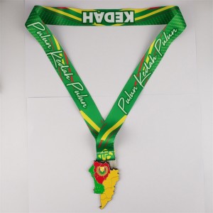 ออกแบบโลโก้ของคุณเองว่างเปล่า 3d Metal Award Odm Gold Silver and Bronze Medals