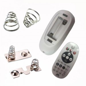 หน้าสัมผัสแบตเตอรี่แบบสปริงแบตเตอรี่