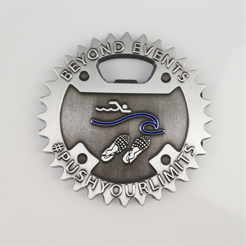 รางวัลเหรียญรางวัลเหรียญโบราณที่กำหนดเอง Design Design 3d Triathlon Medal