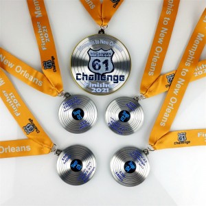 เหรียญรางวัลเหรียญกุหลาบเหรียญเหรียญรางวัลการแข่งขันที่กำหนดเอง