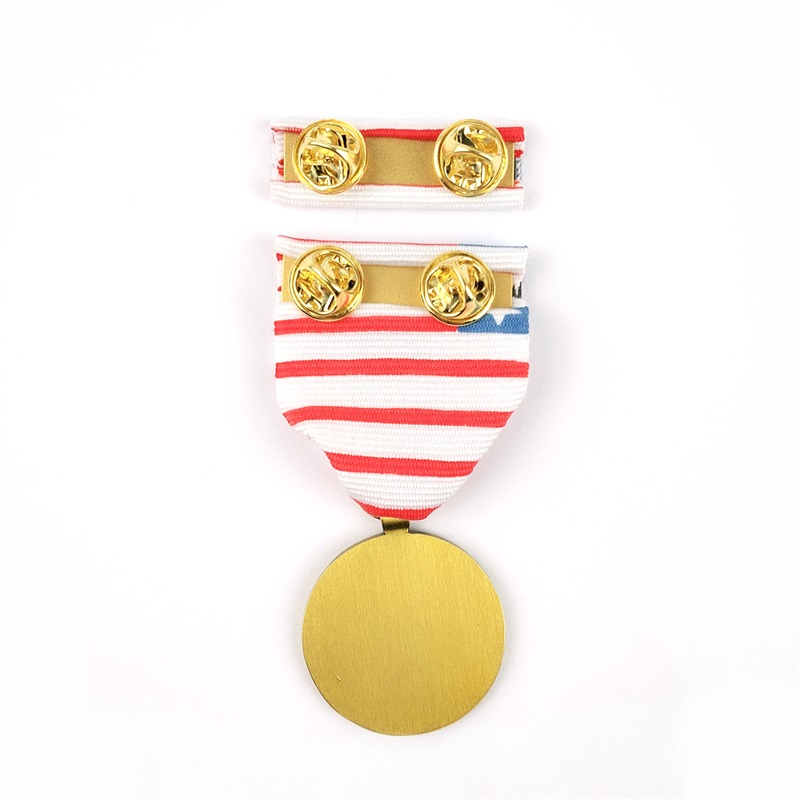 Soft Enamel Custom Pin Badges Award Honor Medal Royal Brooch