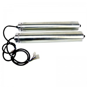 ตรง 76/82 ลูกกลิ้งไฟฟ้า DC ที่ไม่ได้มาตรฐานมอเตอร์ในตัว, สายพานลำเลียงสแตนเลสที่กำหนดเอง, ล้อซิงโครนัส, เฟืองคู่ไฟฟ้าชุบสังกะสี...