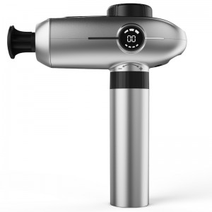 กล้ามเนื้อเนื้อเยื่อลึกเพอร์คัชชันไฟฟ้า Fascia Gun Mini Fascia Gun ชาร์จเครื่องนวดกล้ามเนื้อเพื่อบรรเทาอาการปวดมือถือ percussive fascia ปืนสำห...