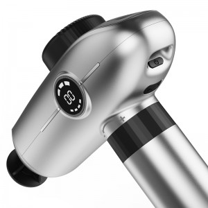 กล้ามเนื้อเนื้อเยื่อลึกเพอร์คัชชันไฟฟ้า Fascia Gun Mini Fascia Gun ชาร์จเครื่องนวดกล้ามเนื้อเพื่อบรรเทาอาการปวดมือถือ percussive fascia ปืนสำห...