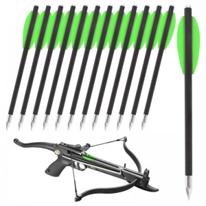 Elongarrow 119612-06 โบลต์ลูกศรคาร์บอน 16 ซม. สำหรับการล่าสัตว์กลางแจ้ง