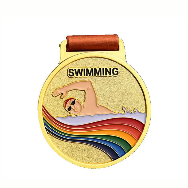 การออกแบบเหรียญที่กำหนดเองเพื่อว่ายน้ำเหรียญ