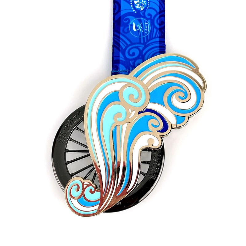 Custom 3d Die Cast Cycling Mountain Bike Race Bicycle Sport Medal