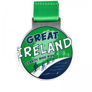 เหรียญเหรียญสปอร์ตโรงงานการขี่จักรยานเหรียญที่กำหนดเองเหรียญจักรยาน 3 มิติที่กำหนดเอง