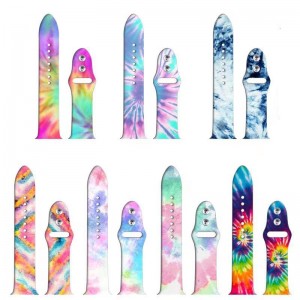 แถบสายรัดยางสปอร์ตที่พิมพ์ออกมาแบบกำหนดเอง