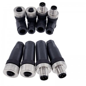 การผลิตจากโรงงานจักรยานไฟฟ้าสกู๊ตเตอร์สายเคเบิลสกูตเตอร์ M6 M7 M8 เชื่อมต่อสายไฟ 3 ถึง 8 พิน 1 ม. สายเคเบิล