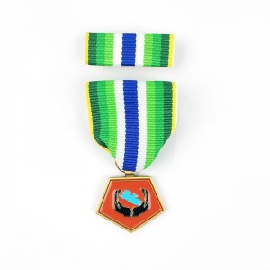 ผู้ถือริบบิ้นเหรียญที่กำหนดเองเหรียญรางวัลเหรียญรางวัลเหรียญ Academy Medal Academy Medal Medal