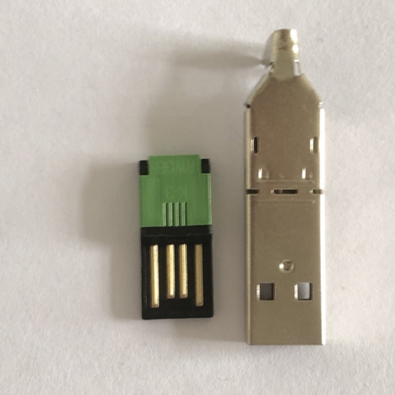 usb-plated usb ประเภท A ซ็อกเก็ตหาง 3-in-1 พีซีอะแดปเตอร์ DIY