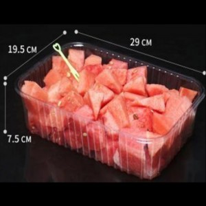 ไม่มีการปิดถาดลึก 290*195*75 มม. HJ-2817