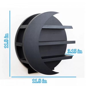 ผนังที่ถือดวงจันทร์หรือที่วางน้ำมันหอมระเหยเดสก์ท็อปที่ถือคริสตัล