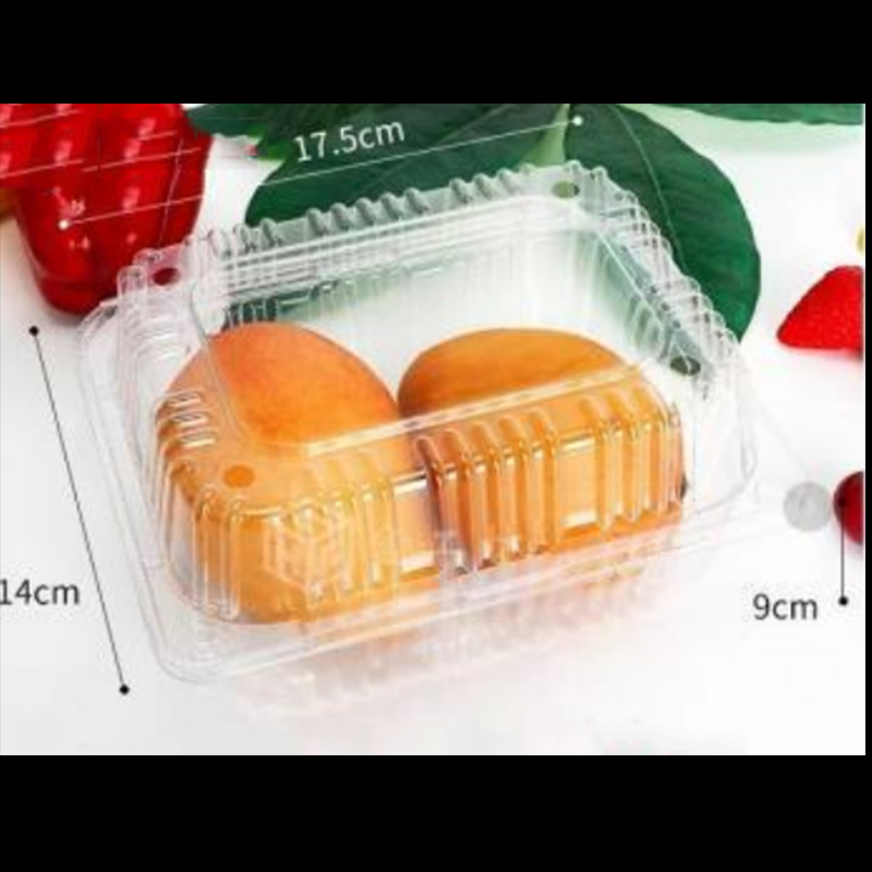 กล่องผลไม้พร้อมฝา 175*140*90 มม. HGF-600G