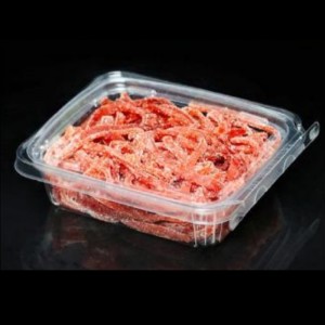 กล่องผลไม้ที่มีฝาครอบกันงัดแง้ม 190*155*45 มม. HGF-003