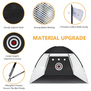 การฝึกเล่นกอล์ฟกลางแจ้งการตีอวนฝึกฝนการขับรถด้วยเสื่อ