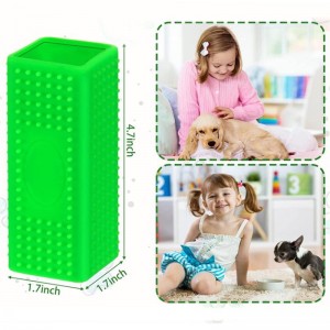 สัตว์เลี้ยงสุนัขและแมวกำจัดขนซิลิโคน Pet Hair Block Roller Cleaner, พรมแปรงขนสุนัขโซฟากลวงซิลิโคนทำความสะอาดแปรงกันน้ำและทนทาน