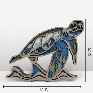 การตกแต่งงานฝีมือ 3dwooden