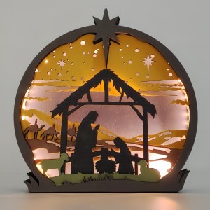 การตกแต่งงานฝีมือไม้ 3 มิติ