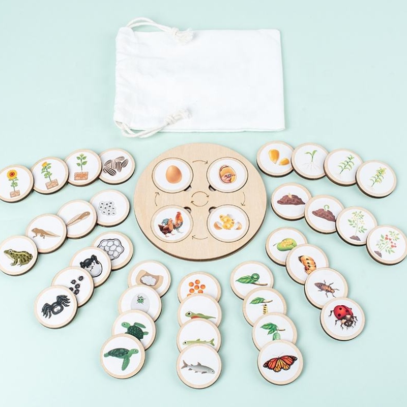 การตรัสรู้ของไม้เด็ก \\\\\\ ของเล่น diy yizhi ปริศนา