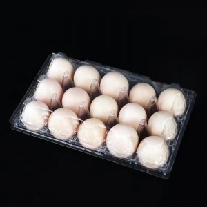 ถาดไข่ 245*150*67 มม. 15 ร่อง 36 กรัม