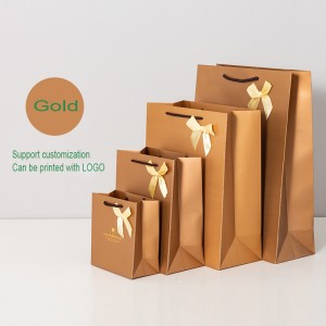 ดึงถุงกระดาษคราฟท์