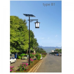 แสงอาทิตย์ LED Garden Yard Lights Type B Series