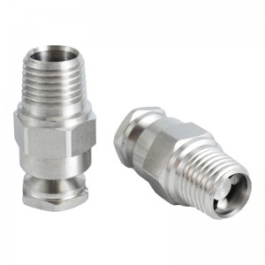 BHA deflection hollow cone spray spray spray