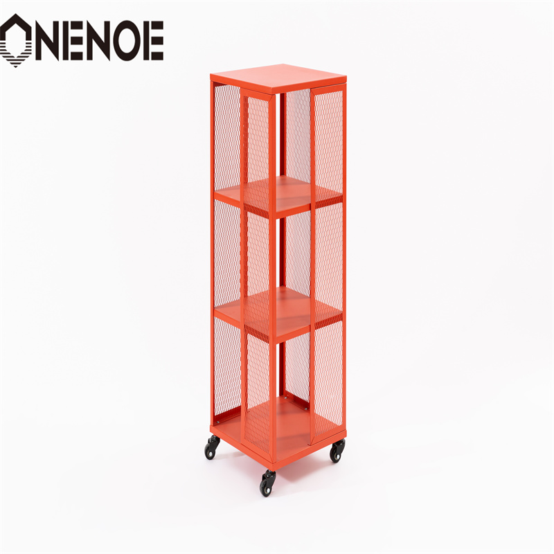Onenoe Home Modern Furniture Metal ถอดชั้นวางตู้เก็บตู้หนังสือตู้หนังสือตู้หนังสือตู้เก็บเฟรมที่เป็นของแข็ง