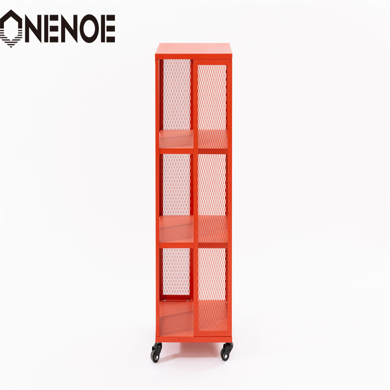 Onenoe Home Modern Furniture Metal ถอดชั้นวางตู้เก็บตู้หนังสือตู้หนังสือตู้หนังสือตู้เก็บเฟรมที่เป็นของแข็ง