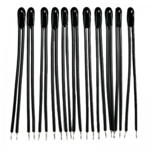 MF52C1 บรรทัดสาขาเดียว XLPE การวัดอุณหภูมิลวด NTC เทอร์มิสเตอร์