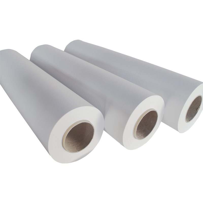 กระดาษถ่ายโอนเงิน 70GSM 1.6m 200m 200m สำหรับโพลีเอสเตอร์