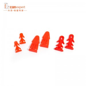 TCE- ซัพพลาย PE PE BOLT ปลั๊ก Tinplate 0.3 มม. โลหะสามารถไอเสียได้