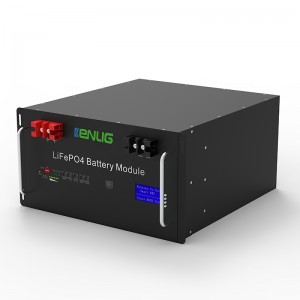 แร็คเมาท์ 48v 100/150 200ah LiFePO4 เครื่องใช้ในบ้านวางซ้อนกันได้ RS232 / RS485 / CAN การสื่อสารแบตเตอรี่ลิเธียมไอออนแบบชาร์จไฟได้อย่างรวดเร็ว...