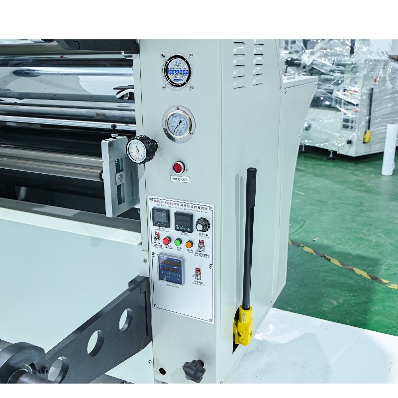 M750C-J Bopp ความร้อนลามิเนตฟิล์มเครื่องลามิเนตความเร็วสูง (ประเภทความร้อนแม่เหล็กไฟฟ้า)