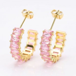 แหวนต่างหูสแตนเลสสตีล 316L