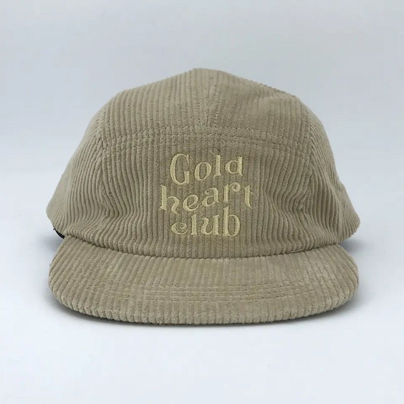 5 แผงหน้าปัด snapback ที่ไม่มีโครงสร้างแบบไม่มีโครงสร้างพร้อมโลโก้เย็บปักถักร้อยแบบกำหนดเองผ้าที่กำหนดเอง