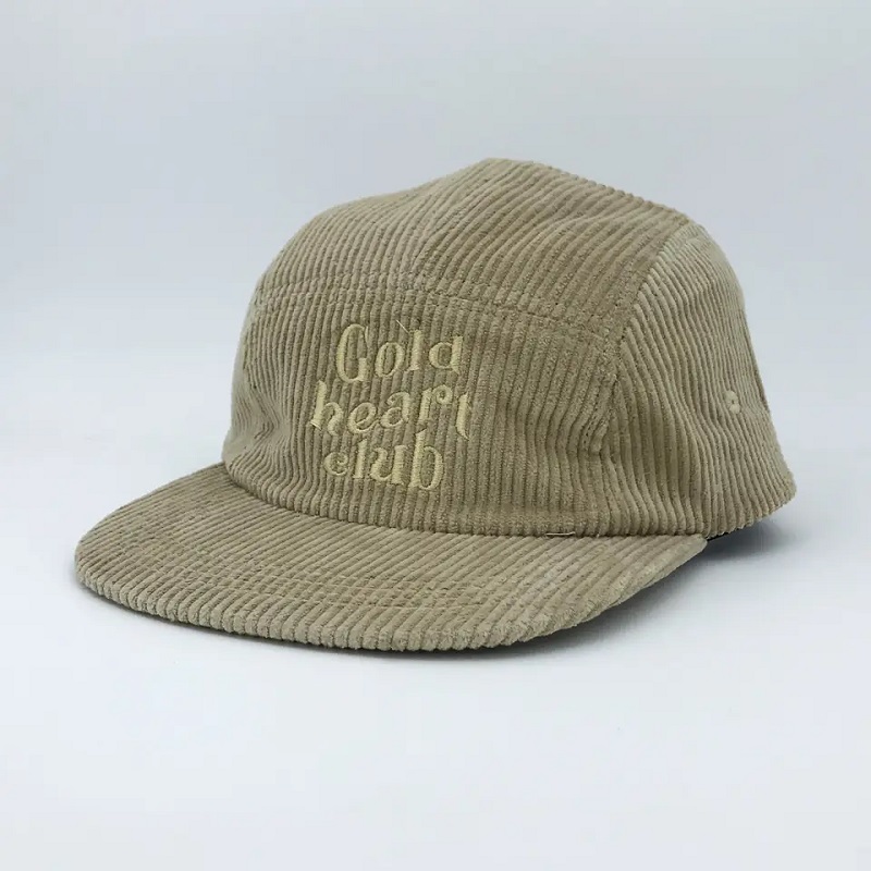 5 แผงหน้าปัด snapback ที่ไม่มีโครงสร้างแบบไม่มีโครงสร้างพร้อมโลโก้เย็บปักถักร้อยแบบกำหนดเองผ้าที่กำหนดเอง